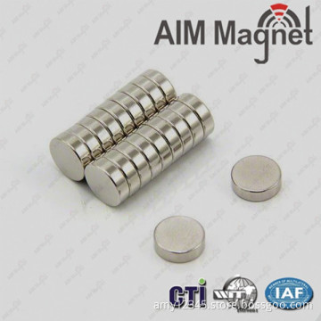 Neodymium N-50 Rare Earth magnet D12.7 x 1.5mm
